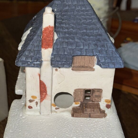 Department 56- Shops of Dickens Village Candle Shop with Box READ … Damage - Picture 10 of 14
